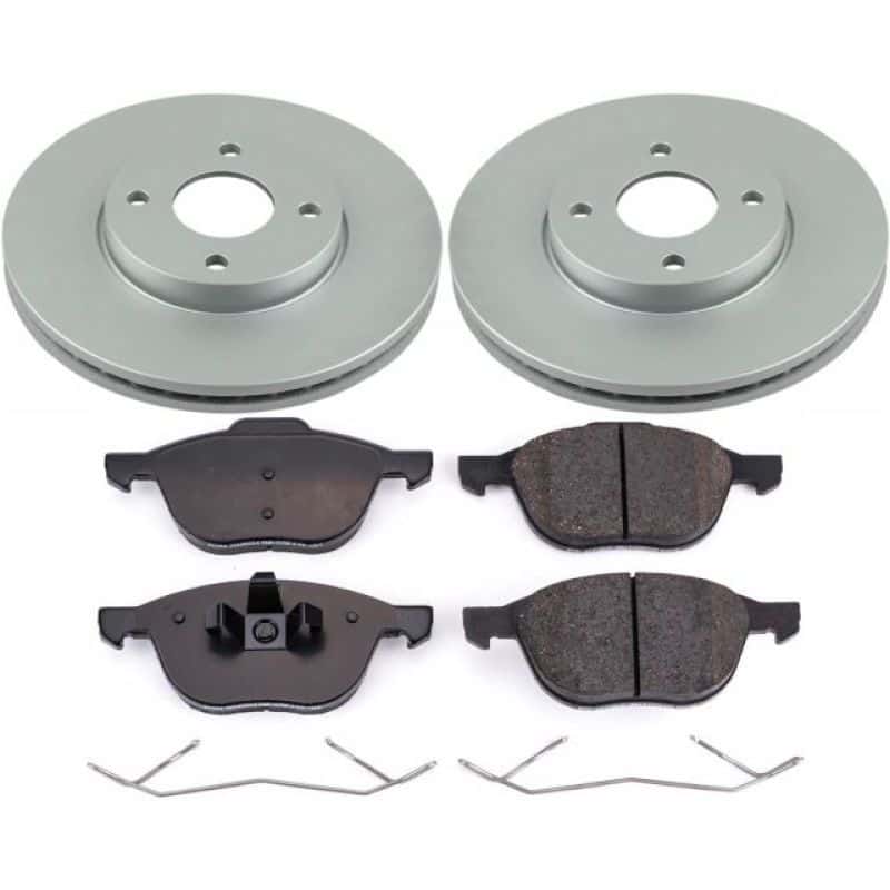 PowerStop — Power Stop 05-07 Ford Focus Front Z17 Evolution Geomet Coated Brake Kit - view 1