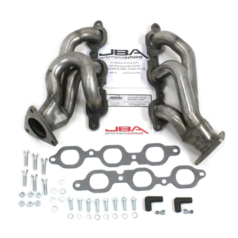 JBA — JBA 14-20 GM Truck 4.3L V6 1-5/8in Primary Raw 409SS Cat4Ward Header
Exhaust Header - view 2
