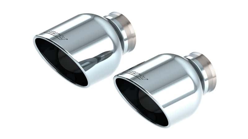Borla — Borla 15-24 Dodge Charger V8 / 2023 Chrysler 300C T-304 SS Tips 5in Outlet - Bright Chrome
Tip Kit - Sngl. Rnd. - view 2