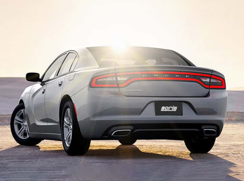 Borla — Borla 15-16 Dodge Charger 3.6L V6 S-Type Cat Back Exhaust (Uses Factory Valence)
Cat-Back System - view 3