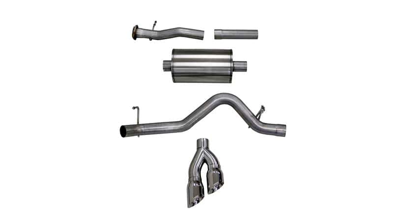CORSA Performance — Corsa 2017-2022 Chevy Colorado 3.6L Extended Cab/ Long Bed Sport Cat-Back System Single Rear Exit
Exhaust - view 2