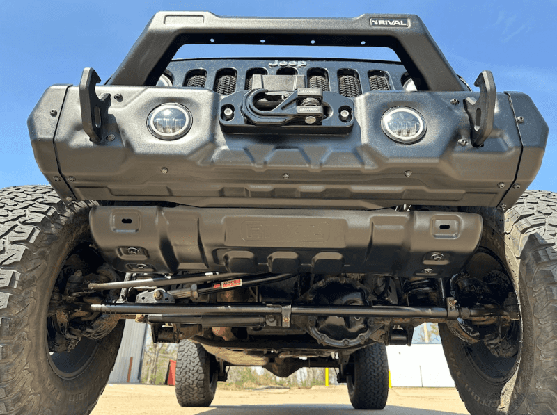 Rival 4x4 — Rival 18-26 Jeep Wrangler JL 07-18 Jeep JK 20-26 Jeep Gladiator Except Mojave Lower Skid Plate
Lower Skid Plate - view 3