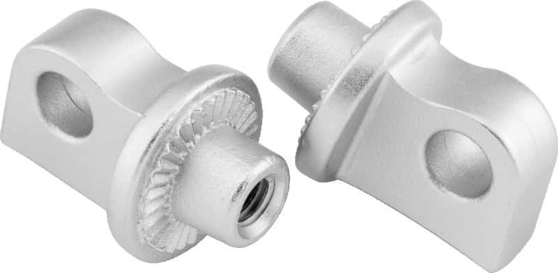 Kuryakyn — Kuryakyn Splined Peg Adapter Silver - view 1