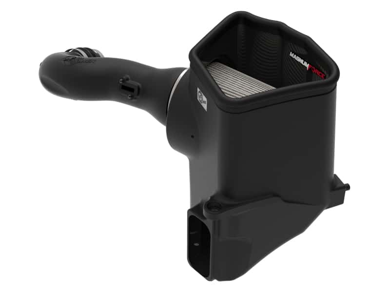 aFe — aFe MagnumFORCE Intake Stage-2 Pro Dry S 2019 GM Silverado/Sierra 1500 V8 6.2L
Magnum FORCE Intake - view 1