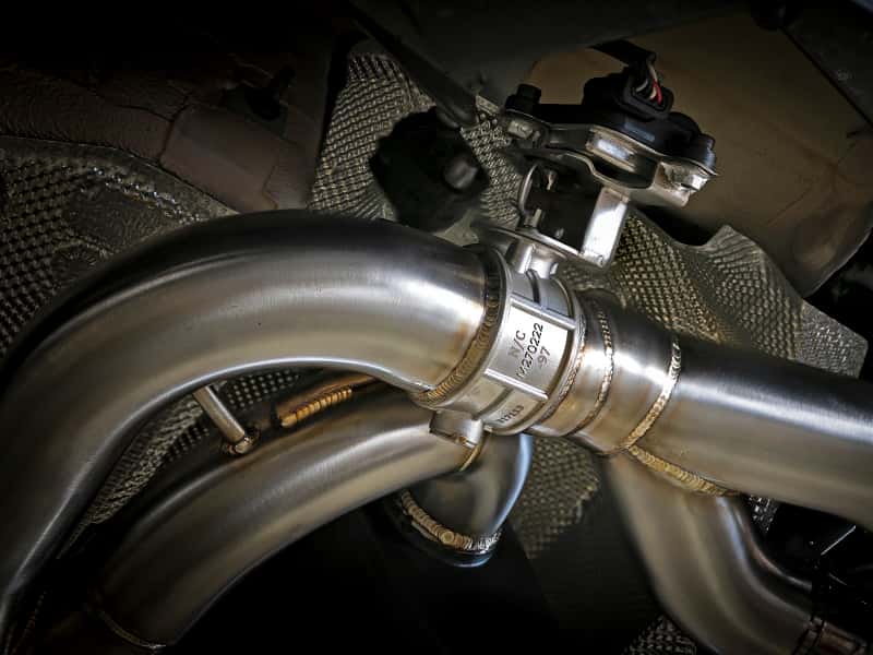 aFe — aFe MACHForce XP Exhausts Cat-Back SS 19-21 BMW M2 Competition L6-3.0L w/Black Tips
Cat-Back Exhaust - view 5
