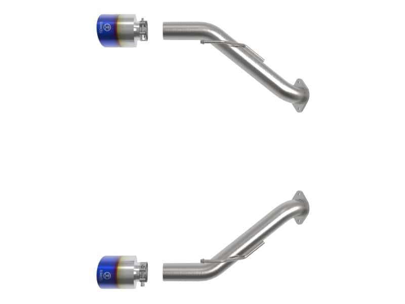 aFe — aFe 2023 Nissan Z V6-3.0L (tt) Takeda Stainless Steel Axle-Back Exhaust System w/ Blue Flame Tip
Axle-Back Exhaust - view 2
