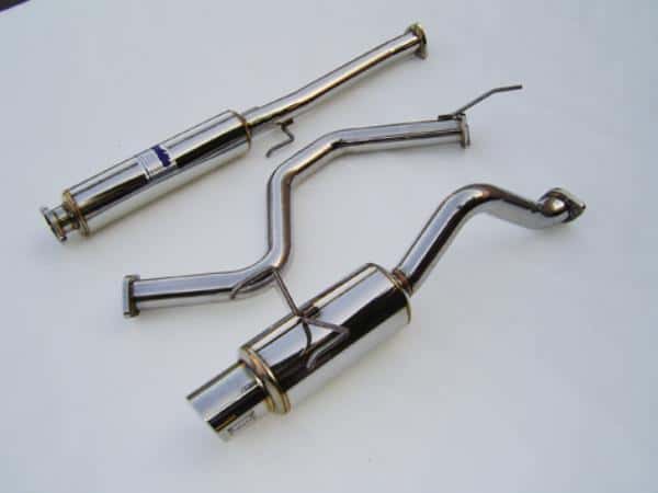 Invidia — Invidia 92-95 Civic EF6 3DR 60mm (101mm tip) Cat-back Exhaust - view 1