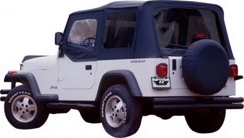 Rampage — Rampage 1976-1983 Jeep CJ5 Complete Top - Black Denim
Complete Soft Top Kt
Top-Soft - view 1