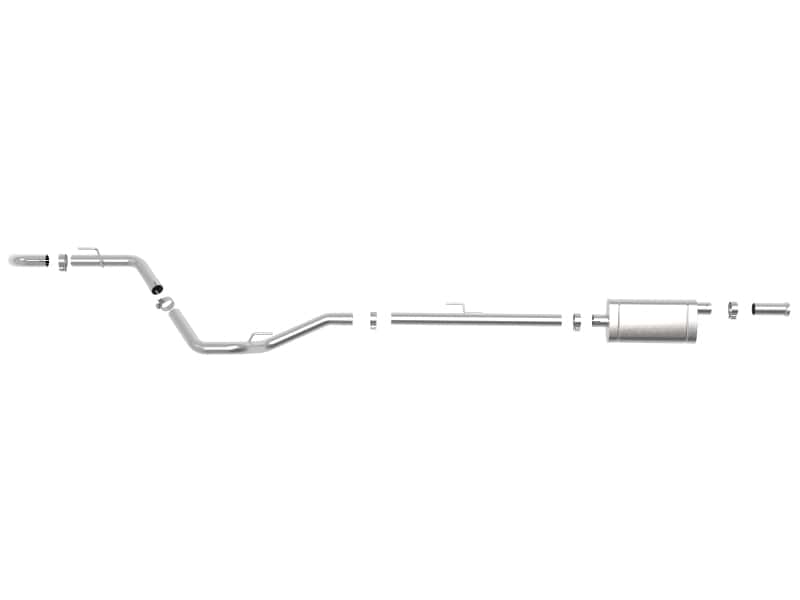 aFe — aFe Apollo GT Series 2-1/2in 409 SS Cat-Back Hi-Tuck Exhaust System 2020 Jeep Gladiator (JT) V6-3.6L
Cat-Back Exhaust - view 3