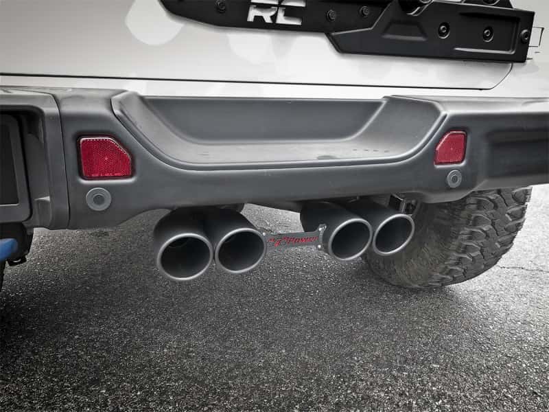aFe — aFe Rebel Series 2.5in. 304 SS C/B Exhaust System 2018 Jeep Wrangler (JL) V6-3.6L - Black Tip
Cat-Back Exhaust - view 5