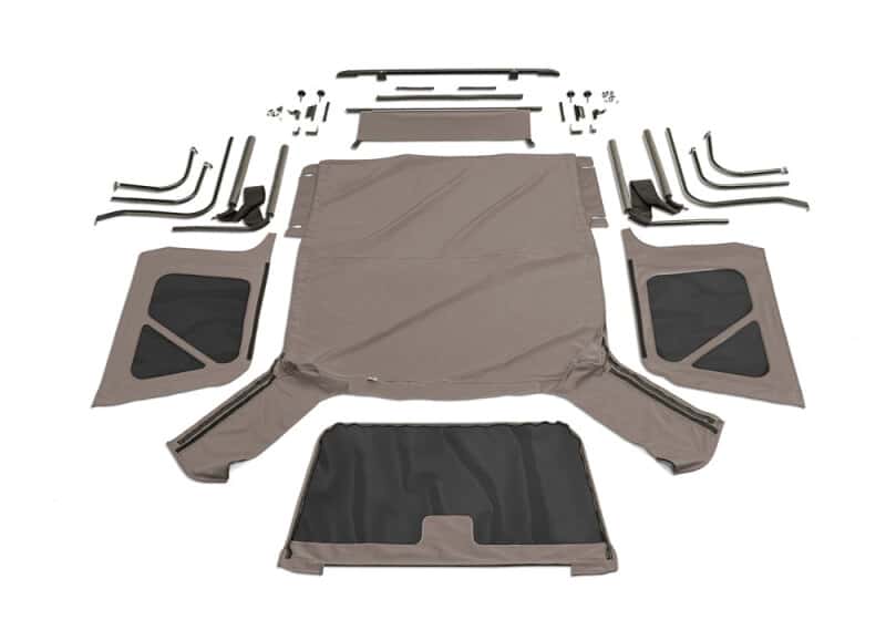 Rampage — Rampage 1997-2006 Jeep Wrangler(TJ) Complete Top - Khaki
Complete Soft Top Kt
Top-Soft - view 2