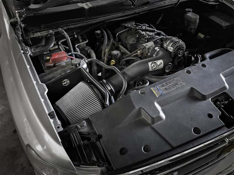 aFe — aFe Magnum FORCE Stage-2 Pro DRY S Cold Air Intake System 09-13 Chevrolet Silverado V8-5.3L
Magnum FORCE Intake - view 7