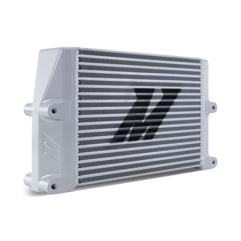 Mishimoto — Mishimoto Heavy-Duty Oil Cooler - 10in. Same-Side Outlets - Silver
Oil Cooler - view 1