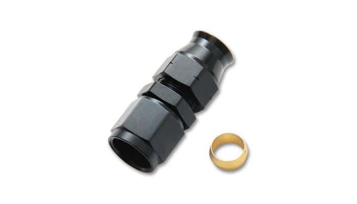 Vibrant — Vibrant -8AN Female to 1/2in Tube Adapter Fitting (w/ Brass Olive Insert)
8ANFem-1/2"TubeAdptr
-8ANFem-1/2"TubeAdp
Tube Fitting - view 4