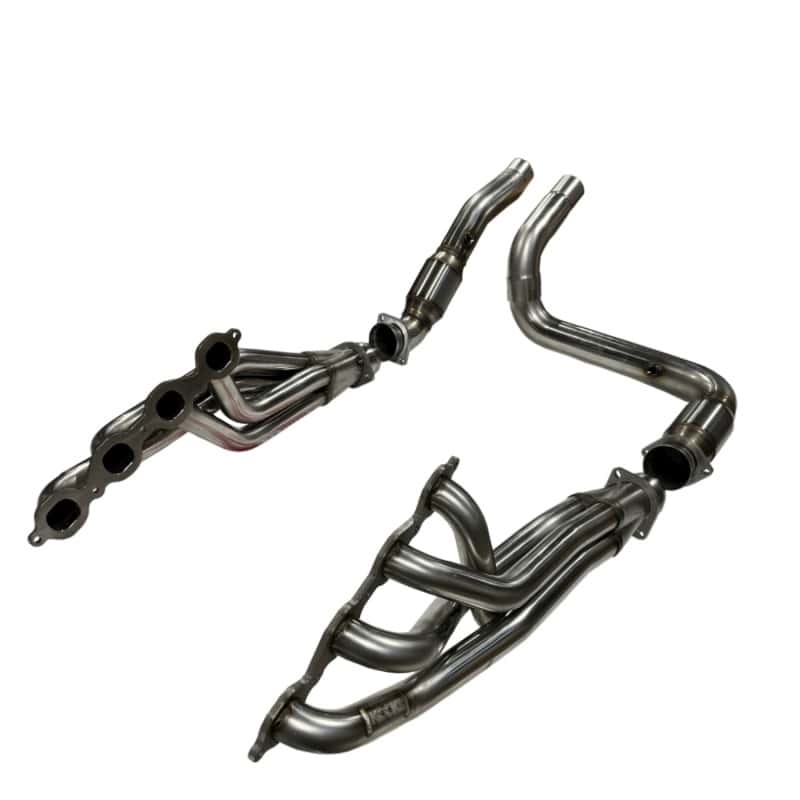 Kooks Headers — Kooks 23+ Cadillac Escalade V 1-7/8in Long Tube Header & GREEN Catted Conn. Kit
Header & Conn. Kit.
Header/Conn. Kit. - view 6