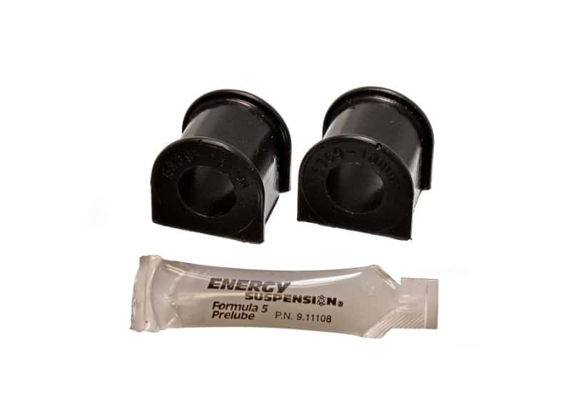 Energy Suspension — Energy Suspension 88-91 Honda Civic/CRX Black 18mm Front Sway Bar Bushings
Sway Bar Bushing Kit - view 2