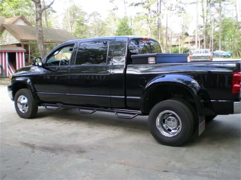 N-Fab — N-Fab Nerf Step 06-09 Dodge Ram 1500/2500/3500 Mega Cab 6.4ft Bed - Gloss Black - Bed Access - 3in
NS 06-08Ram 6'4MgGB
Nerf Step - view 4