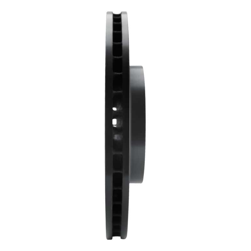 R1 Concepts — R1 08-11 Ford Focus Front Right Drilled & Slotted Black Brake Rotor
R1 Brake Rotor Drill - view 3