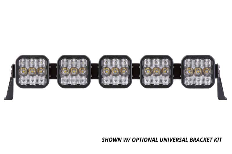 Diode Dynamics — Diode Dynamics SS5 Pro Universal CrossLink 5-Pod Lightbar - Yellow Combo - view 3