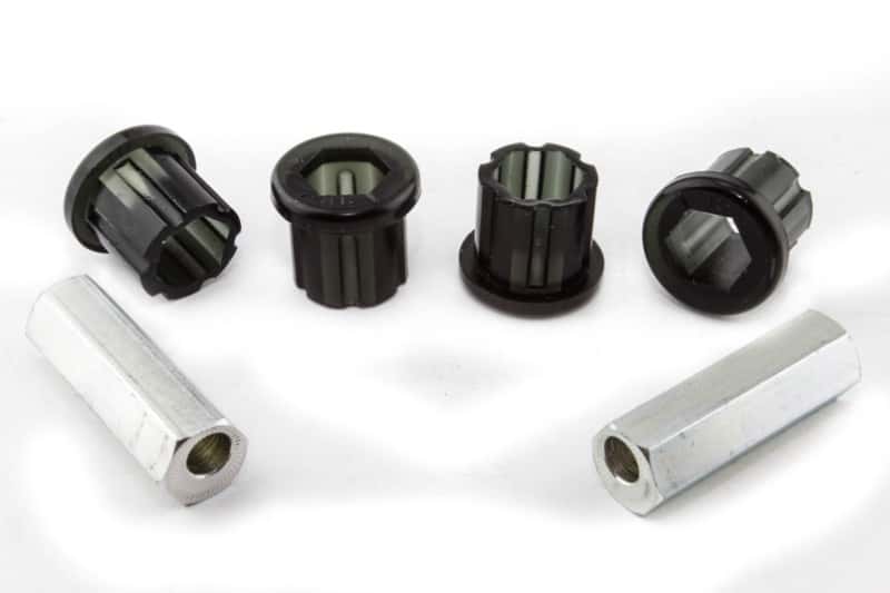 Whiteline — Whiteline Plus 3/08+ Dodge Challenger / 11/05+ Charger Steering Rack & Pinion Mount
Bushing Kit - view 2