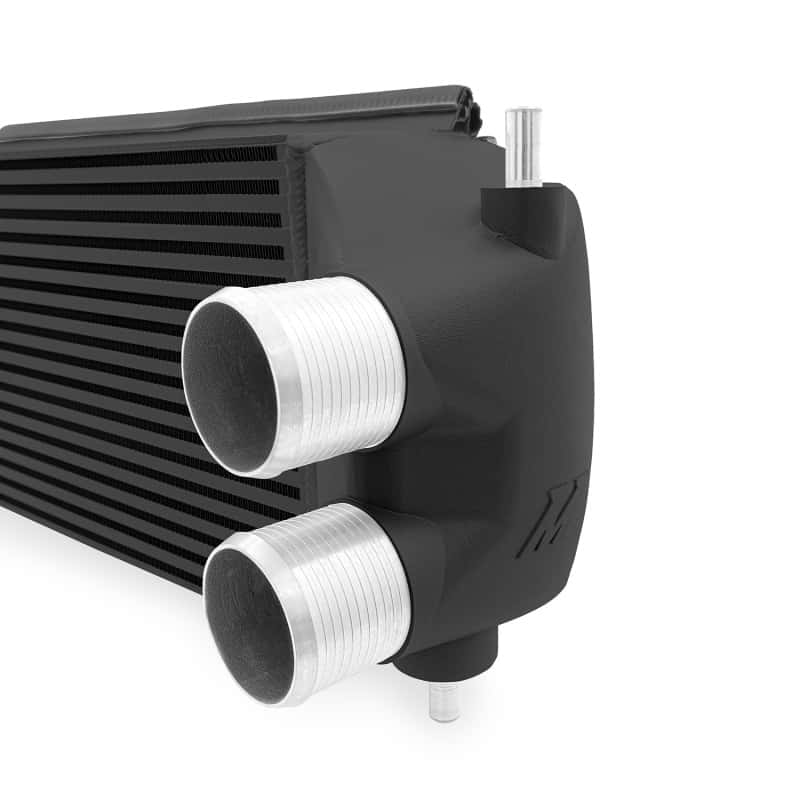 Mishimoto — Mishimoto 15-16 Ford F-150 EcoBoost 3.5L Black Performance Intercooler Kit w/ Polished Pipes - view 4