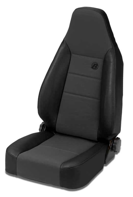 Bestop — Bestop 76-86 Jeep Cj7 Front Trailmax II Sport Seat (Center Fabric Insert Black Denim)
Sport Seat - view 1