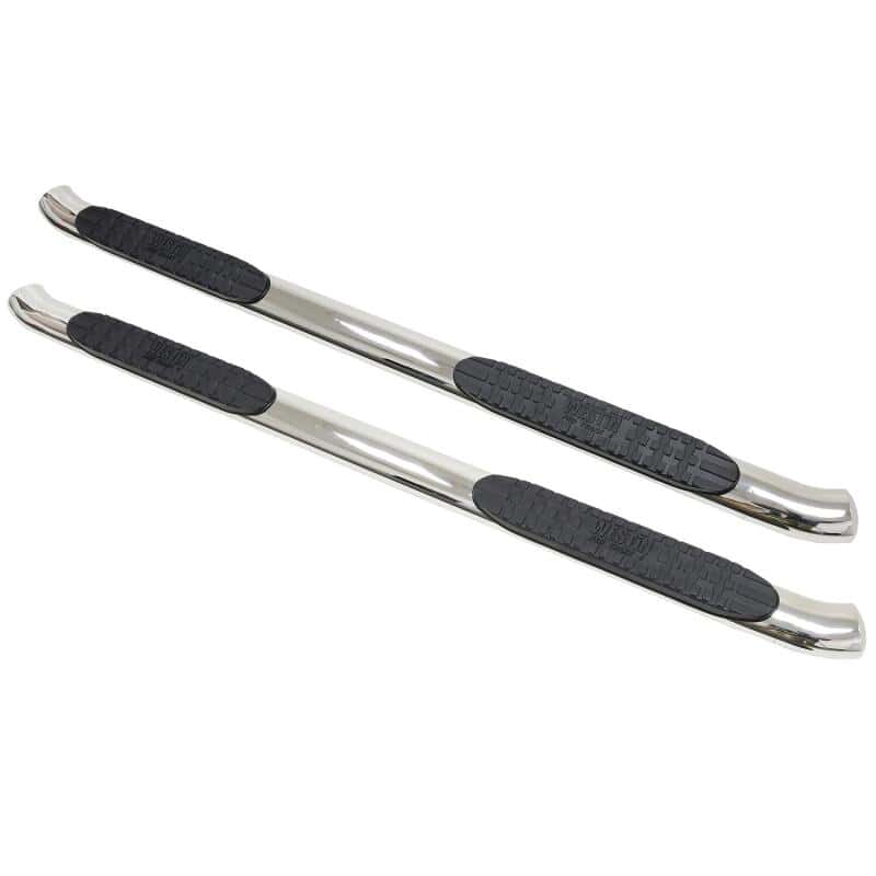Westin — Westin 2014-2018 Chevy Silverado 1500 Crew Cab PRO TRAXX 4 Oval Nerf Step Bars - SS
Nerf/Step Bar - view 3