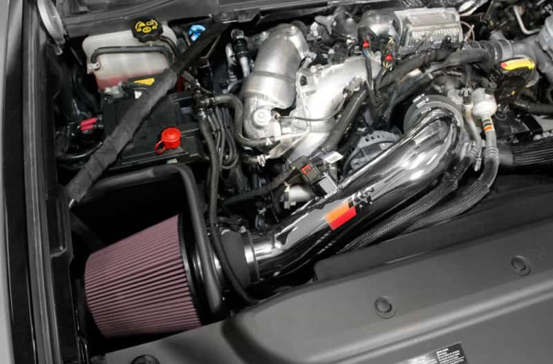 K&N Engineering — K&N 2017 Chevy Silverado 2500/3500HD V8-6.6L DSL Performance Air Intake Kit
Performance Air Inta
Air Intake System - view 5