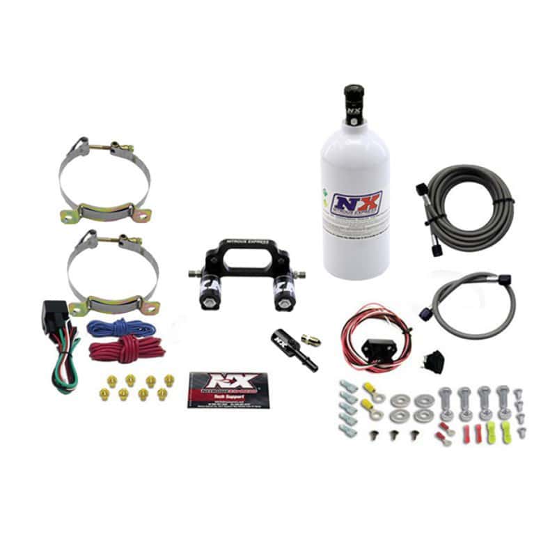 Nitrous Express — Nitrous Express Polaris RZR 800cc Nitrous Plate Kit w/2.5lb Bottle
Injection System Kit
N2OSys - view 3