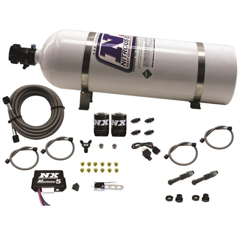 Nitrous Express — Nitrous Express SX2D Dual Stage Diesel Nitrous Kit w/Progressive Controller
Injection System Kit
N2OSys - view 2