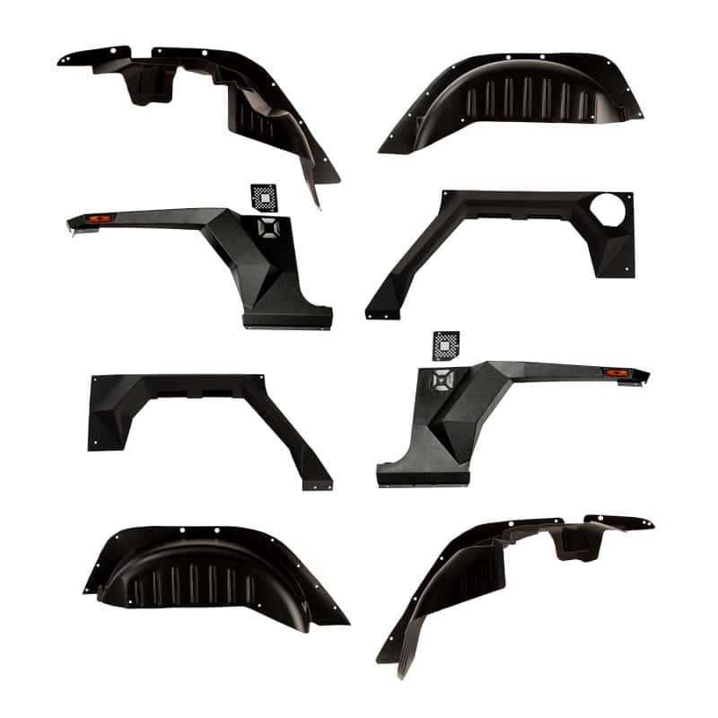 Rugged Ridge — Rugged Ridge XHD Armor Fenders and Liner Kit 07-18 Jeep Wrangler JKU 4-Door
OFFROAD_ARMOR
Fender - view 2