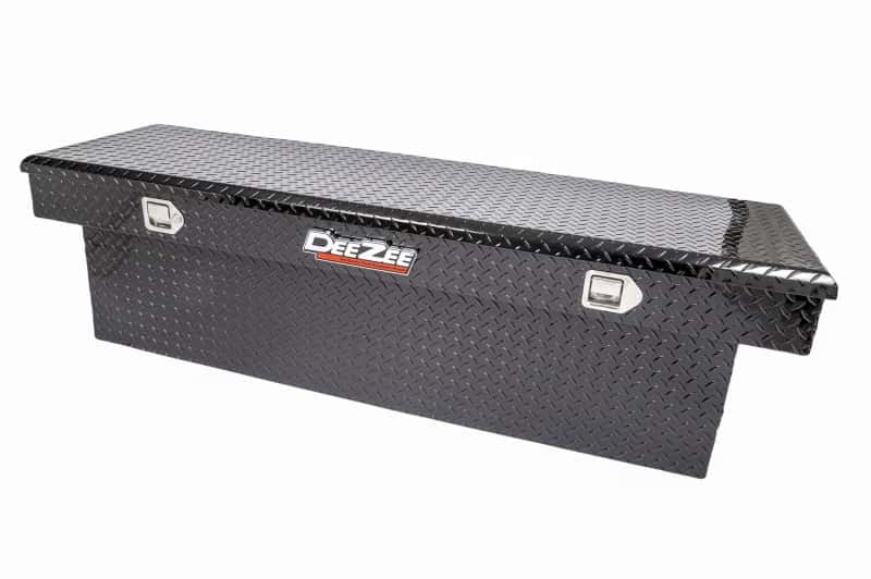 Dee Zee — Dee Zee Universal Tool Box - Red Crossover - Single Lid Black BT (Deep Black)
ToolBxTrkBedRTR - view 3