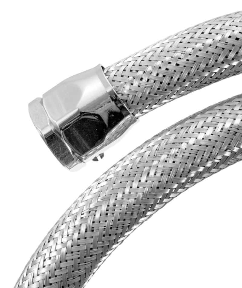 Spectre — Spectre Stainless Steel Flex Heater Hose Kit 5/8in. Diameter - 4ft. Chrome
Spectre Heater Hose
Heater Hose - view 8