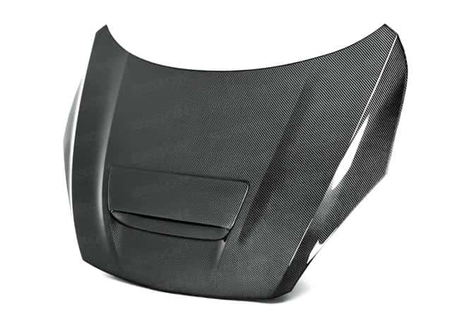Seibon — Seibon 10-12 Mazda MazdaSpeed3 OEM Style Carbon Fiber Hood - view 6