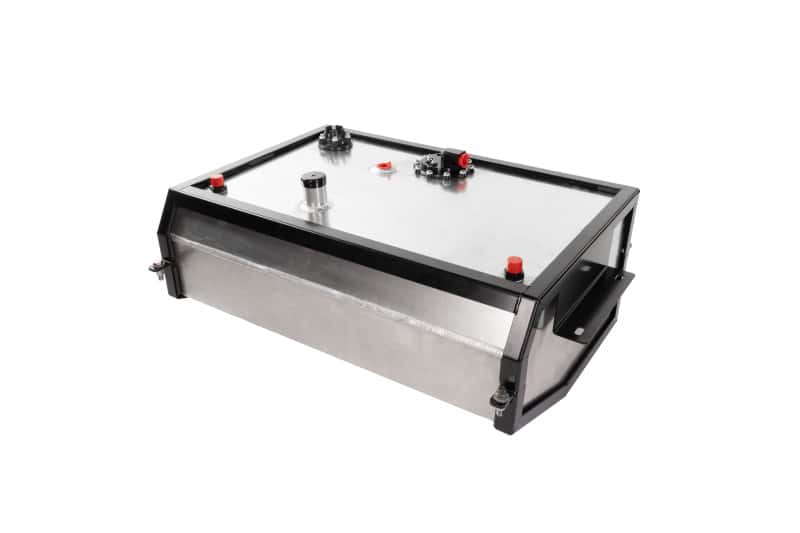 Aeromotive — Aeromotive 67-72 Chevrolet C10 Truck Brushless TVS 10.0 GPM Rear Mount Fuel Cell
Fuel Tank - view 1