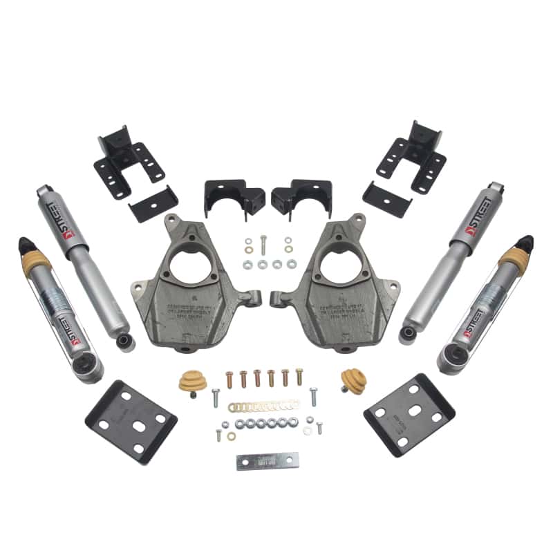 Belltech — Belltech LOWERING KIT 16.5-17 Chevy Silverado All Cab 2WD 3-4F / 5-6R
LOWERING KIT - view 4