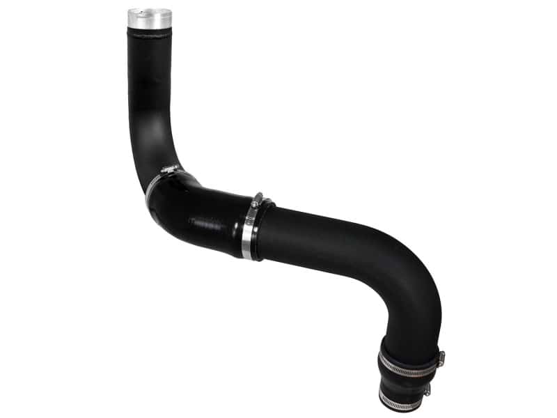 aFe — aFe BladeRunner 3in Intercooler Tube Cold Side Black for 14-15 Ram 1500 EcoDiesel V6-3.0L (td)
Cold Charge Pipe - view 2