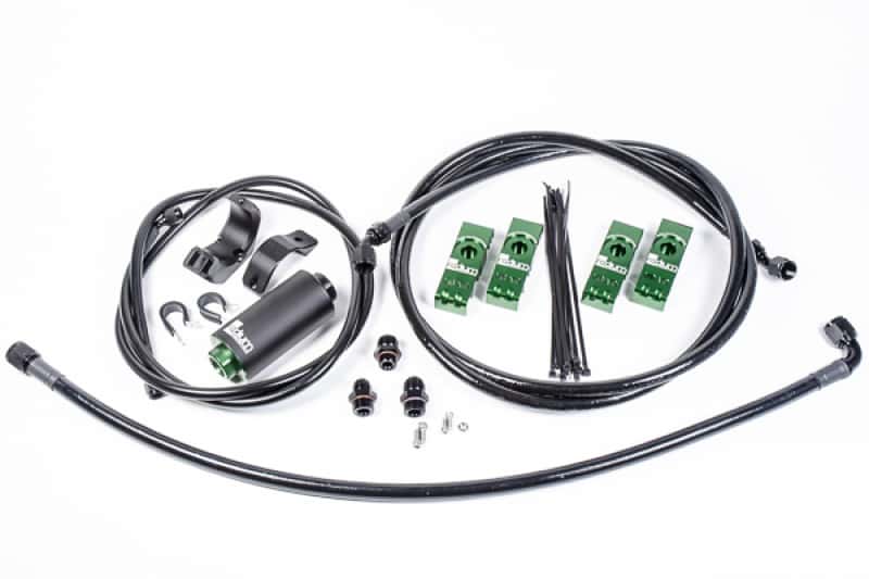 Radium Engineering — Radium Engineering Toyota Supra MK4 Fuel Hanger Plumbing Kit w/ Microglass Filter - view 1