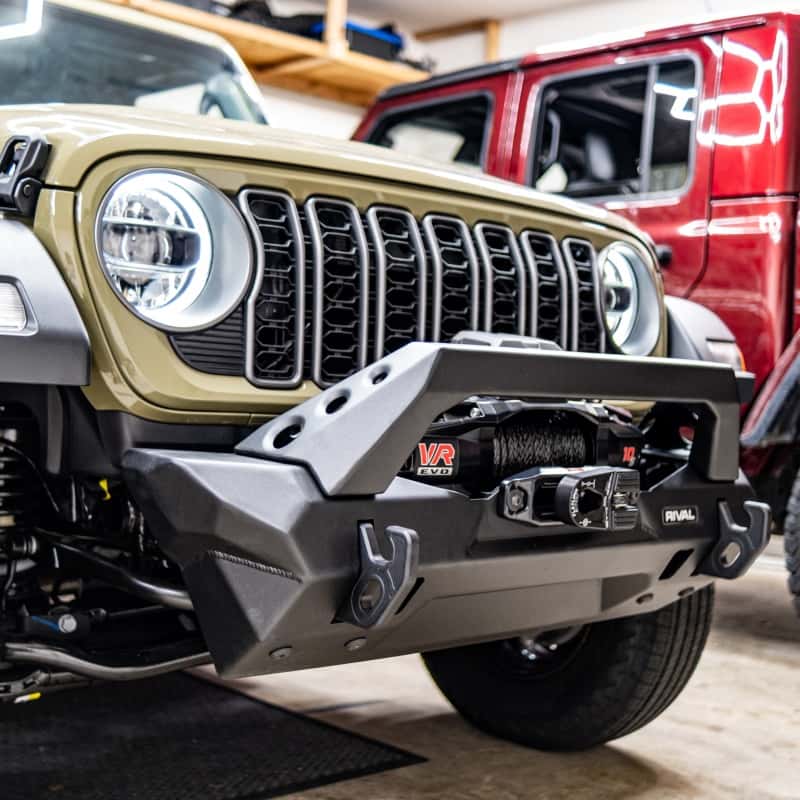 Rival 4x4 — Rival 2018-2026 Jeep Wrangler Front Aluminum Bumper
Front Bumper - view 3
