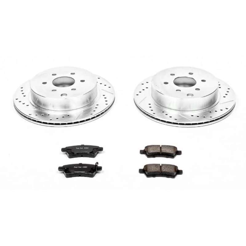 PowerStop — Power Stop 05-12 Nissan Pathfinder Rear Z23 Evolution Sport Brake Kit - view 1