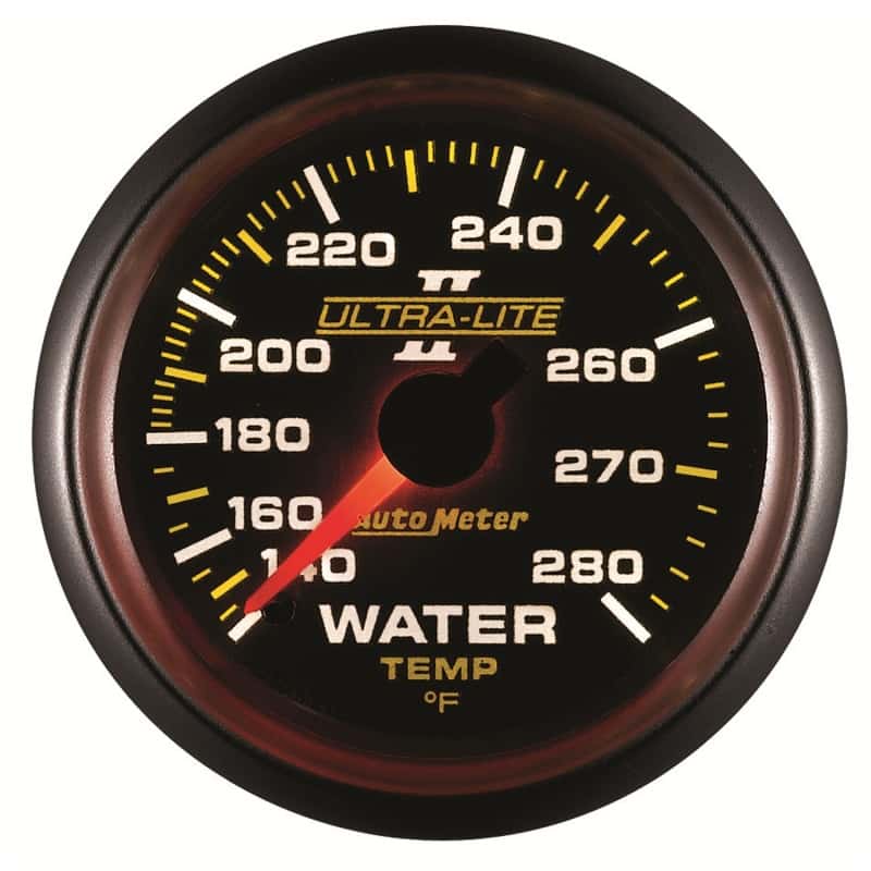 AutoMeter — Autometer Ultra-Lite II 52mm 140-280 Deg F Mechanical Water Temp Gauge
2-1/16" WATER TEMP, - view 10