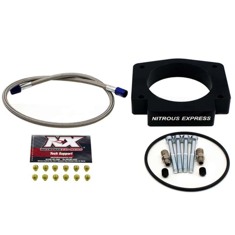 Nitrous Express — Nitrous Express 2014+ Chevrolet Corvette C7 (GM LT1) EFI Nitrous Plate Conversion
Injector Plate
N2OSys - view 2