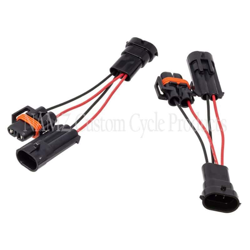 NAMZ — NAMZ 14-23 Indian Models (Except Scout/FTR/Challenger) Passing Lamp Adapter Harness - view 2