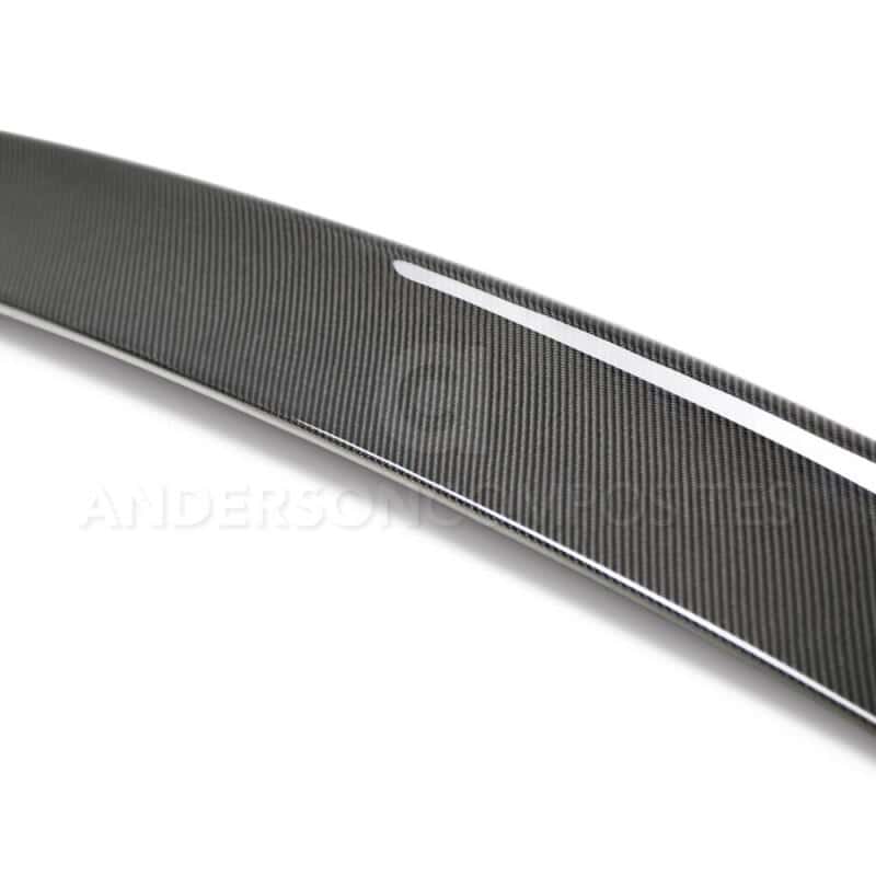 Anderson Composites — Anderson Composites 15-18 Dodge Challenger Hellcat Type-OE Rear Spoiler - view 5