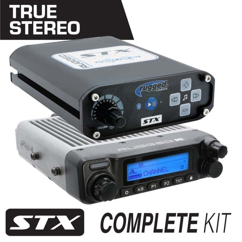 Rugged Radios — Rugged Radios STX STEREO Complete Master Comm Kit w/ Intercom - 2-Way Radio M1 VHF Business Band - view 2