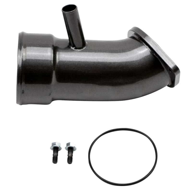 Wehrli — Wehrli 17-19 Chevrolet 6.6L L5P Duramax 3.5in Intake Horn w/PCV Port - Gloss Black
Int Horn 17-19 GB - view 3