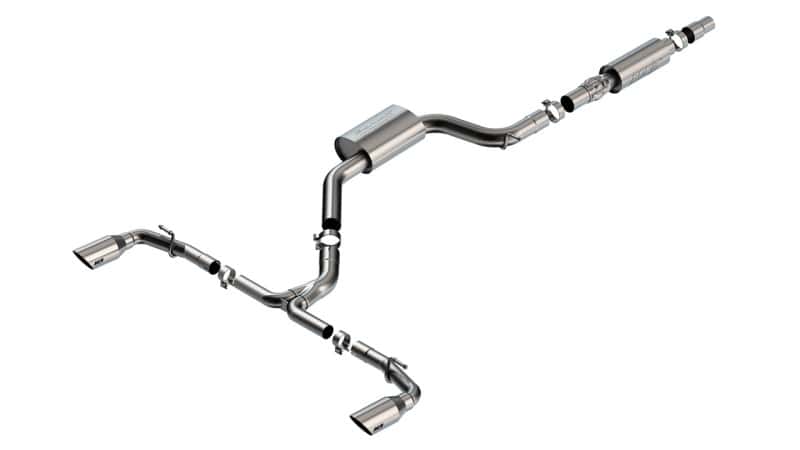 Borla — Borla 22-23 Volkswagen Golf GTI 2.0L AT/MT 3inch S-Type Cat-Back Exhaust - 4in Brushed SS Tips
Cat-Back™ - view 1