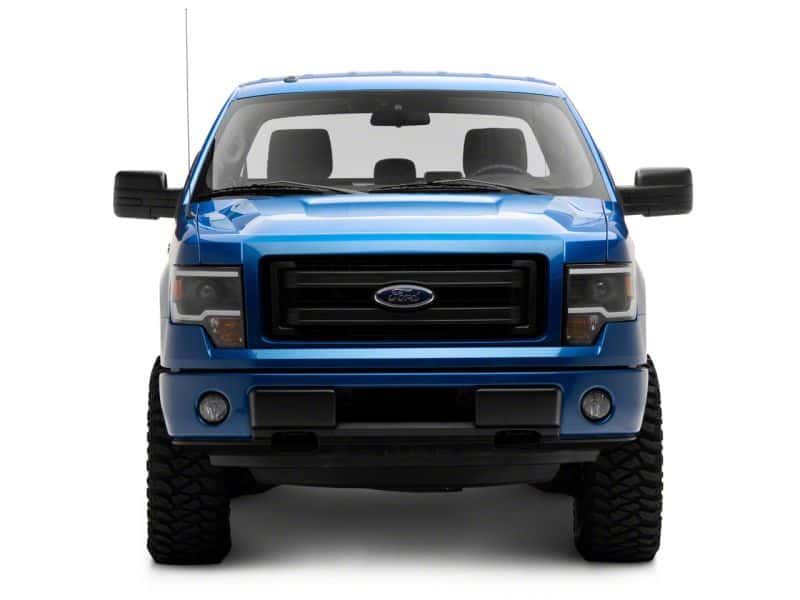 Raxiom — Raxiom 09-14 Ford F-150 Axial Series Projector Headlights w/ LED Light Bar- Blk Housing (Clear Lens)
Headlights - view 9