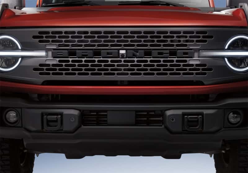 Ford Racing — Ford Racing 2021+ Bronco Grille Lettering Overlay Kit - Black
Grille Emblem - view 11