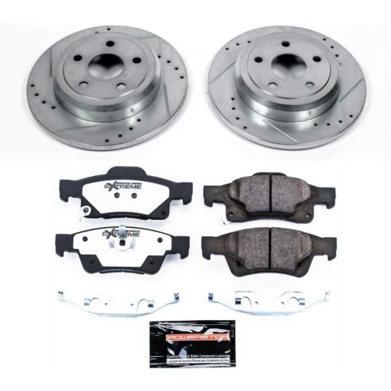 PowerStop — Power Stop 11-19 Dodge Durango Rear Z36 Truck & Tow Brake Kit - view 1